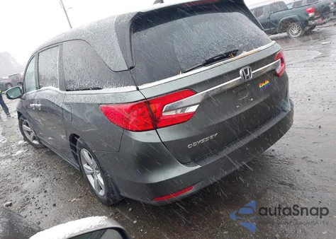 2019 Honda Odyssey Ex from USA, damaged, VIN 5FNRL6H50KB011571